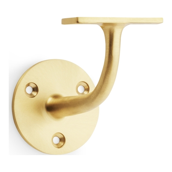 AW750SB • Satin Brass • Alexander & Wilks Architectural Handrail Bracket